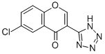 6-Chloro-3-(1H-tetrazol-5-yl)-4H-chromen-4-one CAS#: 50743-50-5
