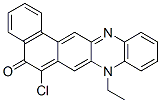 6-Chloro-8-ethylnaphtho[1,2-b]phenazin-5(8H)-one CAS#: 52736-85-3