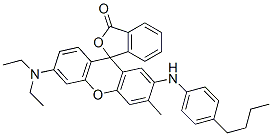 6'-Diethylamino-3'-methyl-2'-(4-butylphenylamino)spiro[isobenzofuran-1(3H),9'-[9H]xanthen]-3-one CAS#: 50727-03-2