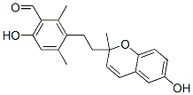 6-Hydroxy-3-[2-(6-hydroxy-2-methyl-2H-1-benzopyran-2-yl)ethyl]-2,4-dimethylbenzaldehyde CAS#: 51847-81-5