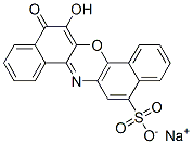 6-Hydroxy-5-oxo-5H-dibenzo[a,h]phenoxazine-12-sulfonic acid sodium salt CAS#: 6661-38-7
