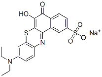 6-Hydroxy-9-(diethylamino)-5-oxo-5H-benzo[a]phenothiazine-2-sulfonic acid sodium salt CAS#: 6379-00-6