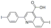 6-Iodo-2-(4-iodophenyl)-4-quinolinecarboxylic acid CAS#: 607-43-2