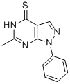 6-METHYL-1-PHENYL-1,5-DIHYDRO-4H-PYRAZOLO[3,4-D]PYRIMIDINE-4-THIONE CAS#: 5399-43-9