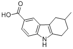 6-METHYL-6,7,8,9-TETRAHYDRO-5H-CARBAZOLE-3-CARBOXYLIC ACID CAS#: 446829-41-0