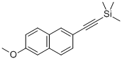 (6-Methoxynaphthalen-2-ylethynyl)trimethylsilane, 97% CAS#: 454431-03-9