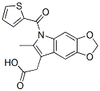 6-Methyl-5-(2-thenoyl)-5H-1,3-dioxolo[4,5-f]indole-7-acetic acid CAS#: 50332-08-6