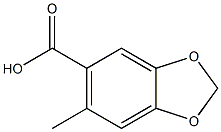 6-Methylbenzo[d][1,3]dioxole-5-carboxylic acid CAS#: 5025-54-7