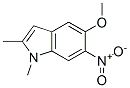 6-Nitro-5-methoxy-1,2-dimethylindole CAS#: 53918-84-6