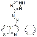 6-Phenyl-5-[(1H-1,2,4-triazol-3-yl)azo]imidazo[2,1-b]thiazole CAS#: 58376-56-0