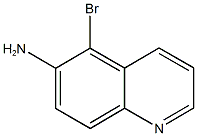6-Quinolinamine,5-bromo-(9CI) CAS#: 50358-42-4