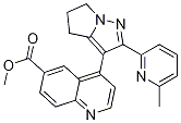 6-Quinolinecarboxylic acid, 4-[5,6-dihydro-2-(6-Methyl-2-pyridinyl)-4H-pyrrolo[1,2-b]pyrazol-3-yl]-, Methyl ester CAS#: 476475-44-2