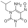 6-amino-1-isobutyl-3-methyl-5-nitrosouracil CAS#: 54052-67-4