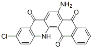 6-amino-10-chloronaphtho[2,3-c]acridine-5,8,14(13H)-trione CAS#: 6375-13-9