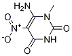 6-amino-5-(nitro)-1-methylpyrimidine-2,4(1H,3H)-dione CAS#: 50996-12-8