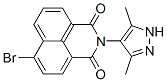 6-bromo-2-(3,5-dimethyl-1H-pyrazol-4-yl)-1H-benz[de]isoquinoline-1,3(2H)-dione CAS#: 51461-22-4