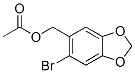 (6-bromobenzo[1,3]dioxol-5-yl)methyl acetate CAS#: 5434-51-5