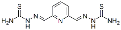 [[6-[(carbamothioylhydrazinylidene)methyl]pyridin-2-yl]methylideneamino]thiourea CAS#: 5445-16-9