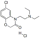 6-chloro-4-[2-(diethylamino)ethyl]-2H-1,4-benzoxazin-3(4H)-one monohydrochloride CAS#: 51244-42-9