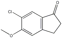 6-chloro-5-methoxy-2,3-dihydro-1H-inden-1-one CAS#: 475654-43-4