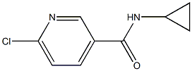 6-chloro-N-cyclopropylpyridine-3-carboxamide CAS#: 585544-22-5