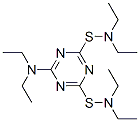 6-(diethylamino)-N,N,N',N'-tetraethyl-1,3,5-triazine-2,4-disulphenamide CAS#: 54139-41-2