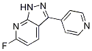 6-fluoro-3-(pyridin-4-yl)-1H-pyrazolo[3,4-b]pyridine CAS#: 552331-67-6
