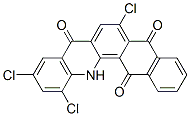 6,10,12-trichloronaphth[2,3-c]acridine-5,8,14(13H)-trione CAS#: 6373-31-5