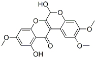 6,11-Dihydroxy-2,3,9-trimethoxy[1]benzopyrano[3,4-b][1]benzopyran-12(6H)-one CAS#: 54357-82-3