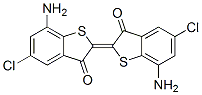 7,7'-Diamino-5,5'-dichloro-Δ2,2'(3H,3'H)-bibenzo[b]thiophene-3,3'-dione CAS#: 6371-13-7