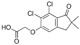 (6,7-Dichloro-2,2-dimethyl-1-oxoindan-5-yl)oxyacetic acid CAS#: 53107-41-8
