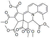 6,7-Dihydro-4-methylbenzo[f]cyclopenta[a]quinolizine-6,7,7a,8,9,10(8H)-hexacarboxylic acid hexamethyl ester CAS#: 49679-09-6