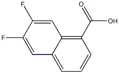 6,7-difluoronaphthalene-1-carboxylic acid CAS#: 405196-36-3