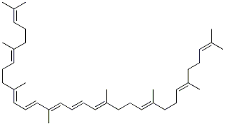 (6E,10E,12E,14E,16E,18E,22E,26E)-2,6,10,14,19,23,27,31-octamethyldotriaconta-2,6,10,12,14,16,18,22,26,30-decaene CAS#: 540-05-6