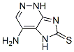 6H-Imidazo[4,5-c]pyridazine-6-thione,  4-amino-1,5-dihydro-  (9CI) CAS#: 408314-25-0