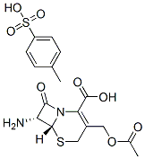 (6R-trans)-3-(acetoxymethyl)-7-amino-8-oxo-5-thia-1-azabicyclo[4.2.0]oct-2-ene-2-carboxylic acid, mono(toluene-p-sulphonate) CAS#: 5203-31-6