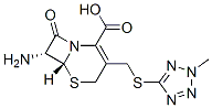 (6R-trans)-7-amino-3-[[(2-methyl-2H-tetrazol-5-yl)thio]methyl]-8-oxo-5-thia-1-azabicyclo[4.2.0]oct-2-ene-2-carboxylic acid CAS#: 49753-68-6