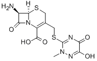 (6R-trans)-7-amino-8-oxo-3-[[(1,2,5,6-tetrahydro-2-methyl-5,6-dioxo-1,2,4-triazin-3-yl)thio]methyl]-5-thia-1-azabicyclo[4.2.0]oct-2-ene-2-carboxylic acid CAS#: 58909-56-1