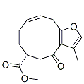 (6R,9E)-4,5,6,7,8,11-Hexahydro-3,10-dimethyl-4-oxocyclodeca[b]furan-6-carboxylic acid methyl ester CAS#: 56051-41-3