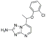 7-[1-(2-CHLOROPHENOXY)ETHYL][1,2,4]TRIAZOLO[1,5-A]PYRIMIDIN-2-AMINE CAS#: 477865-28-4