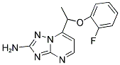 7-[1-(2-FLUOROPHENOXY)ETHYL][1,2,4]TRIAZOLO[1,5-A]PYRIMIDIN-2-AMINE CAS#: 477865-09-1