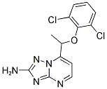 7-[1-(2,6-DICHLOROPHENOXY)ETHYL][1,2,4]TRIAZOLO[1,5-A]PYRIMIDIN-2-AMINE CAS#: 477865-30-8