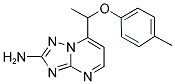 7-[1-(4-METHYLPHENOXY)ETHYL][1,2,4]TRIAZOLO[1,5-A]PYRIMIDIN-2-AMINE CAS#: 477865-11-5