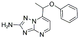 7-(1-PHENOXYETHYL)[1,2,4]TRIAZOLO[1,5-A]PYRIMIDIN-2-AMINE CAS#: 477865-07-9
