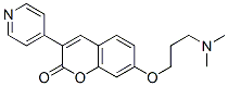 7-[3-(Dimethylamino)propoxy]-3-(4-pyridyl)coumarin CAS#: 5913-19-9