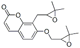 7-[(3,3-Dimethyloxiran-2-yl)methoxy]-8-[(3,3-dimethyloxiran-2-yl)methyl]-2H-1-benzopyran-2-one CAS#: 55916-48-8