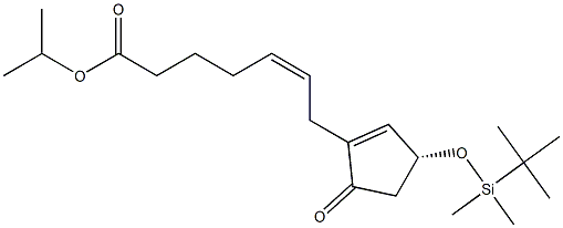 7-[(3R)-3-[[(1,1-diMethylethyl)diMethylsilyl]oxy]-5-oxo-1-cyclopenten-1-yl]-(5Z)-Heptenoic acid-1-Methylethyl ester CAS#: 474944-36-0