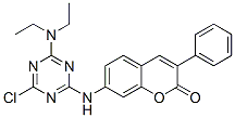 7-[[4-chloro-6-(diethylamino)-1,3,5-triazin-2-yl]amino]-3-phenyl-2-benzopyrone CAS#: 5516-22-3