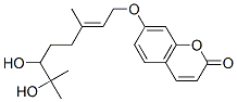 7-[(6,7-Dihydroxy-3,7-dimethyl-2-octen-1-yl)oxy]coumarin CAS#: 5980-09-6