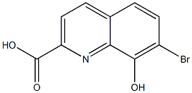 7-BroMo-8-hydroxyquinoline-2-carboxylic acid CAS#: 495411-33-1